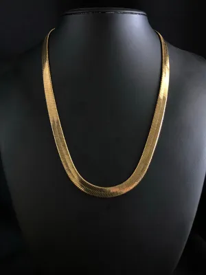 10mm Snake chain - Gold