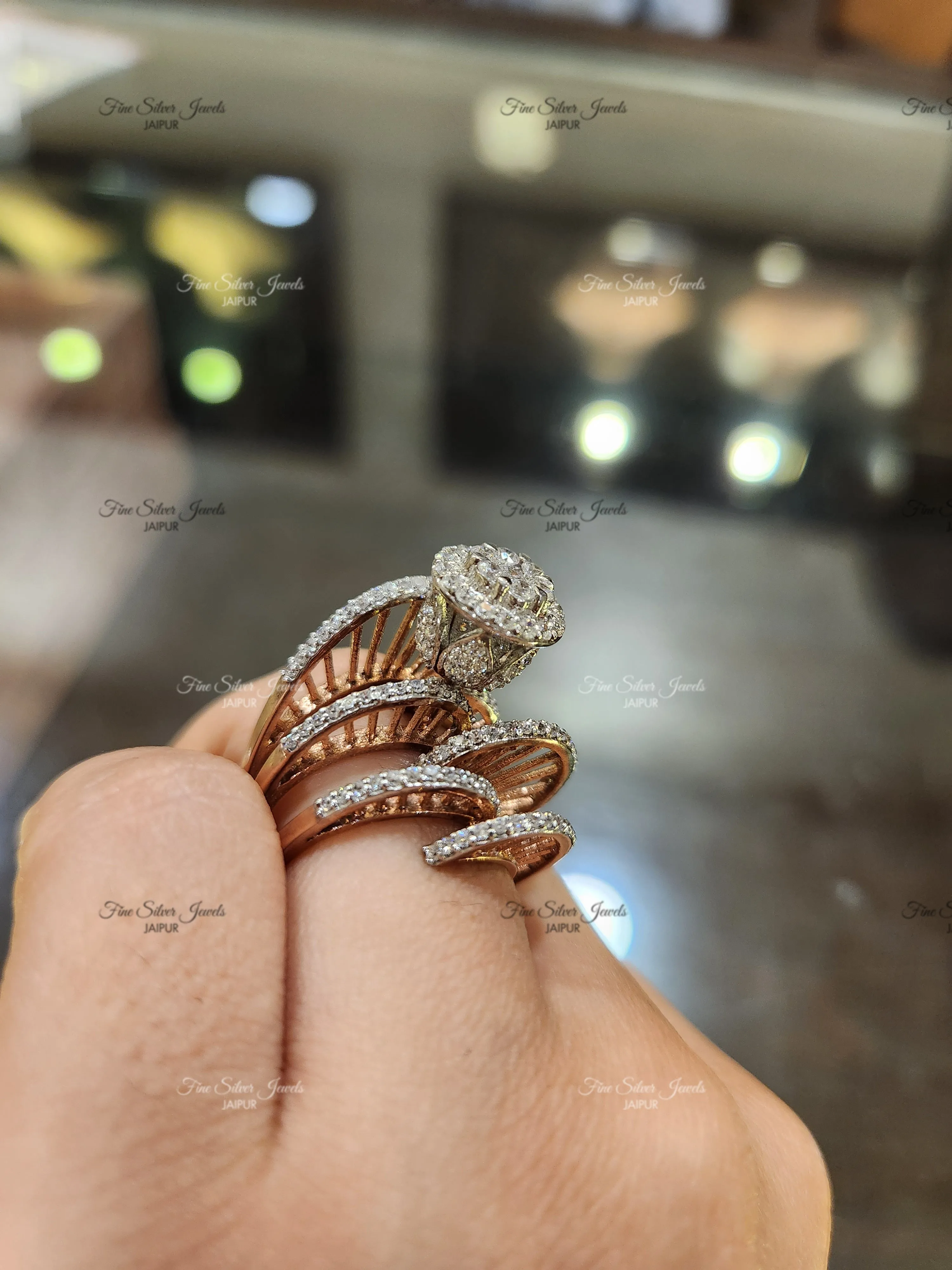 925 Silver COCKTAIL HOUR RING