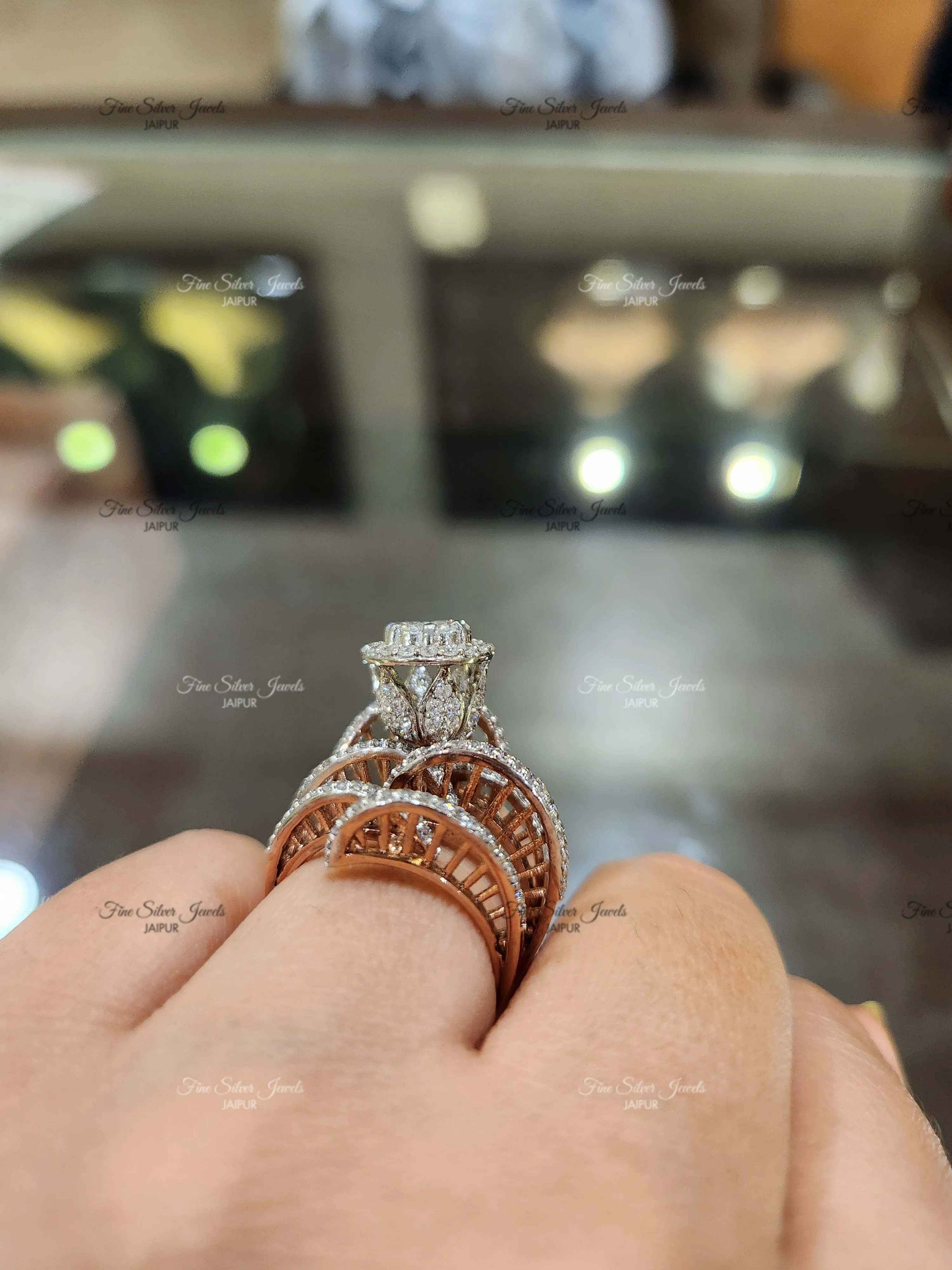 925 Silver COCKTAIL HOUR RING