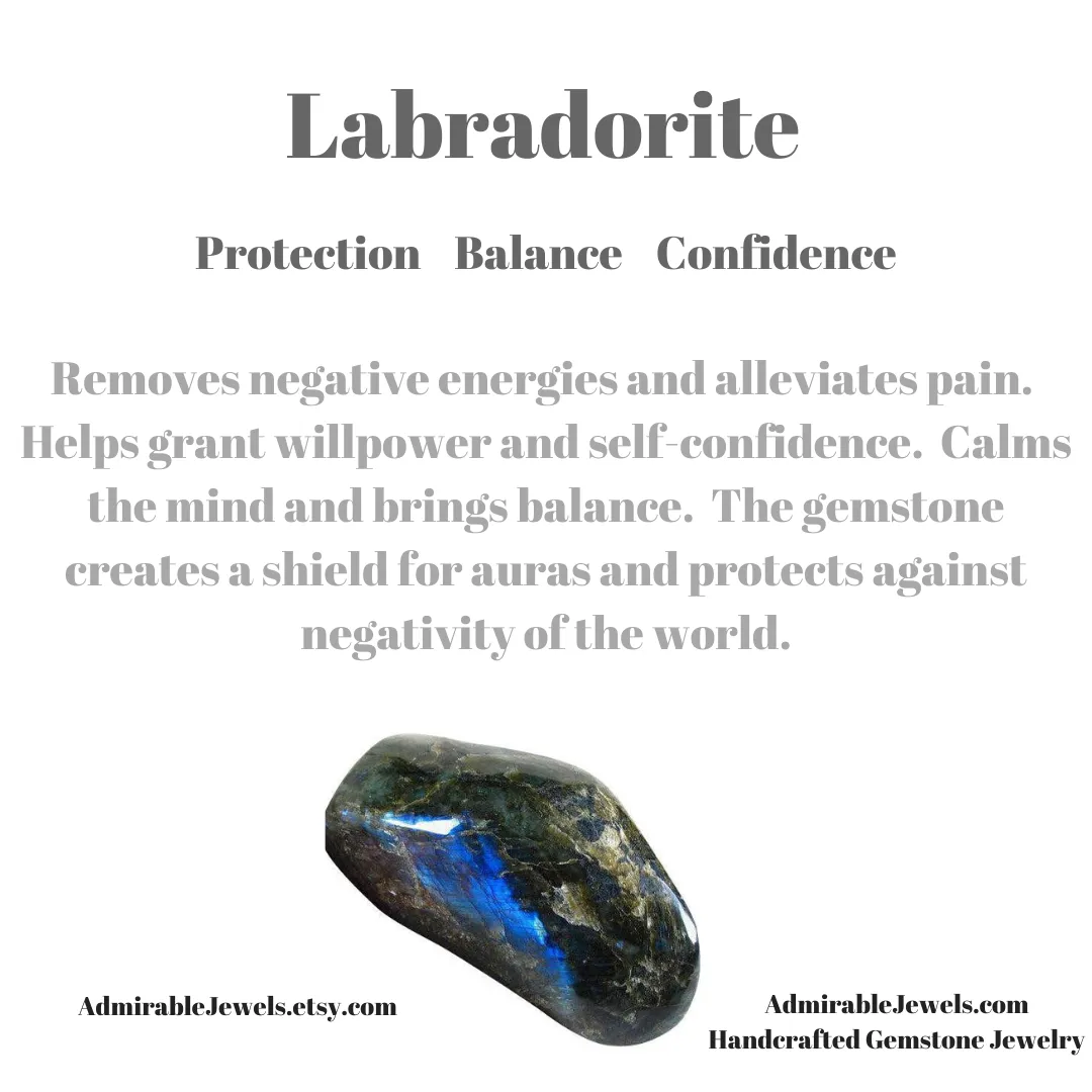 Beaded Labradorite Necklace
