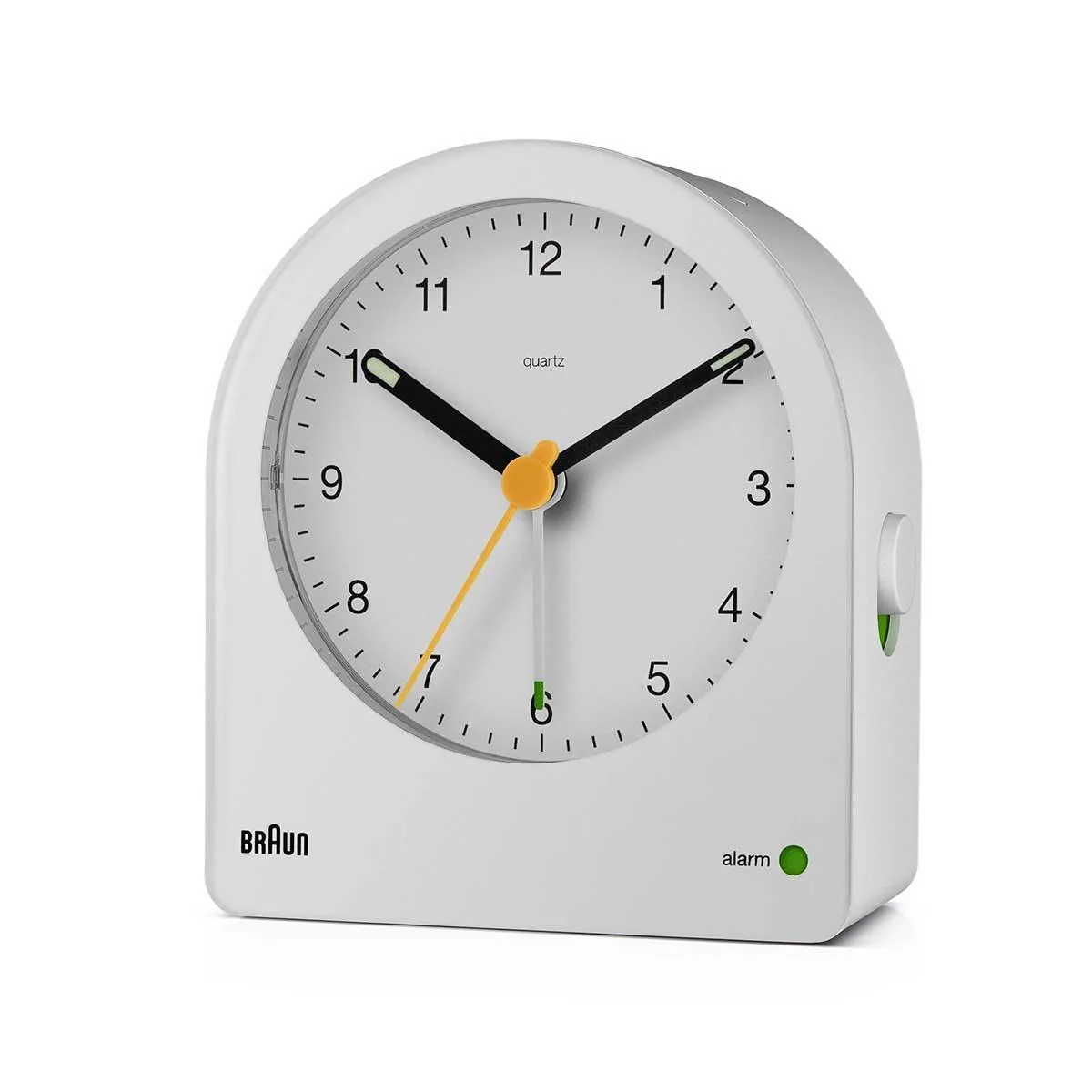 Braun Classic Analogue Alarm Clock BC22W
