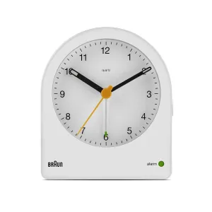 Braun Classic Analogue Alarm Clock BC22W