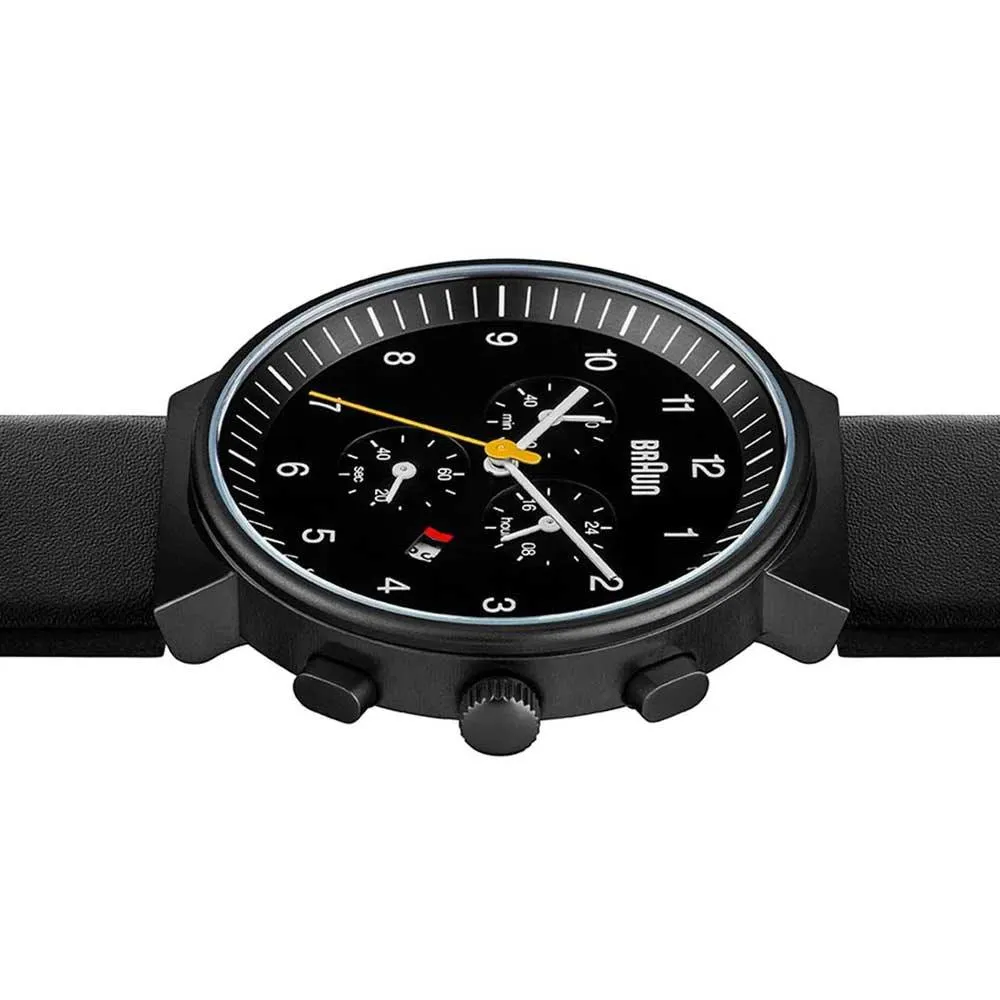 Braun Classic Chronograph Watch BN0035BKBKG