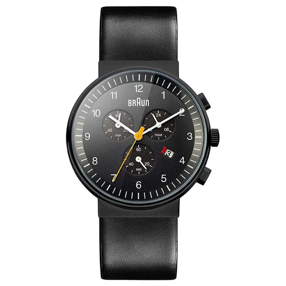Braun Classic Chronograph Watch BN0035BKBKG