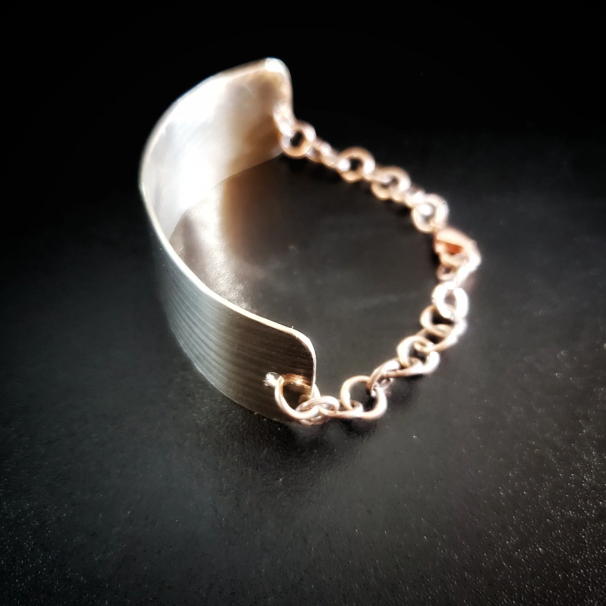 Cymbal Chain Style Bracelet