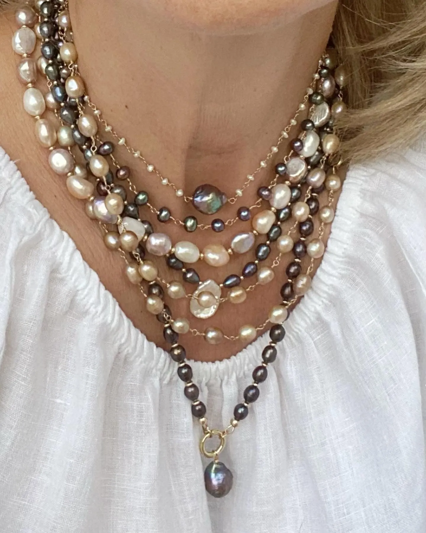 Pearl Necklace - Bicer