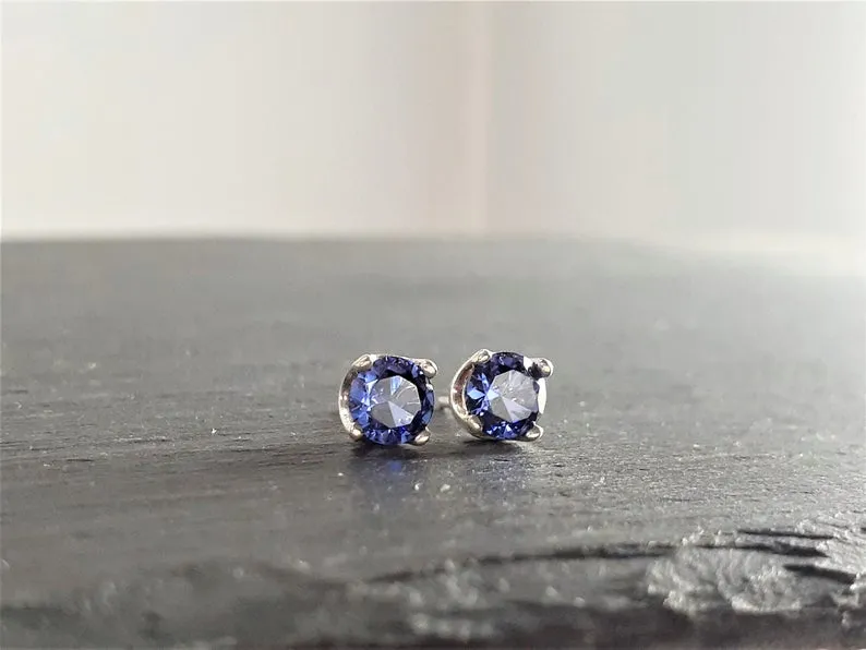 Tanzanite Studs
